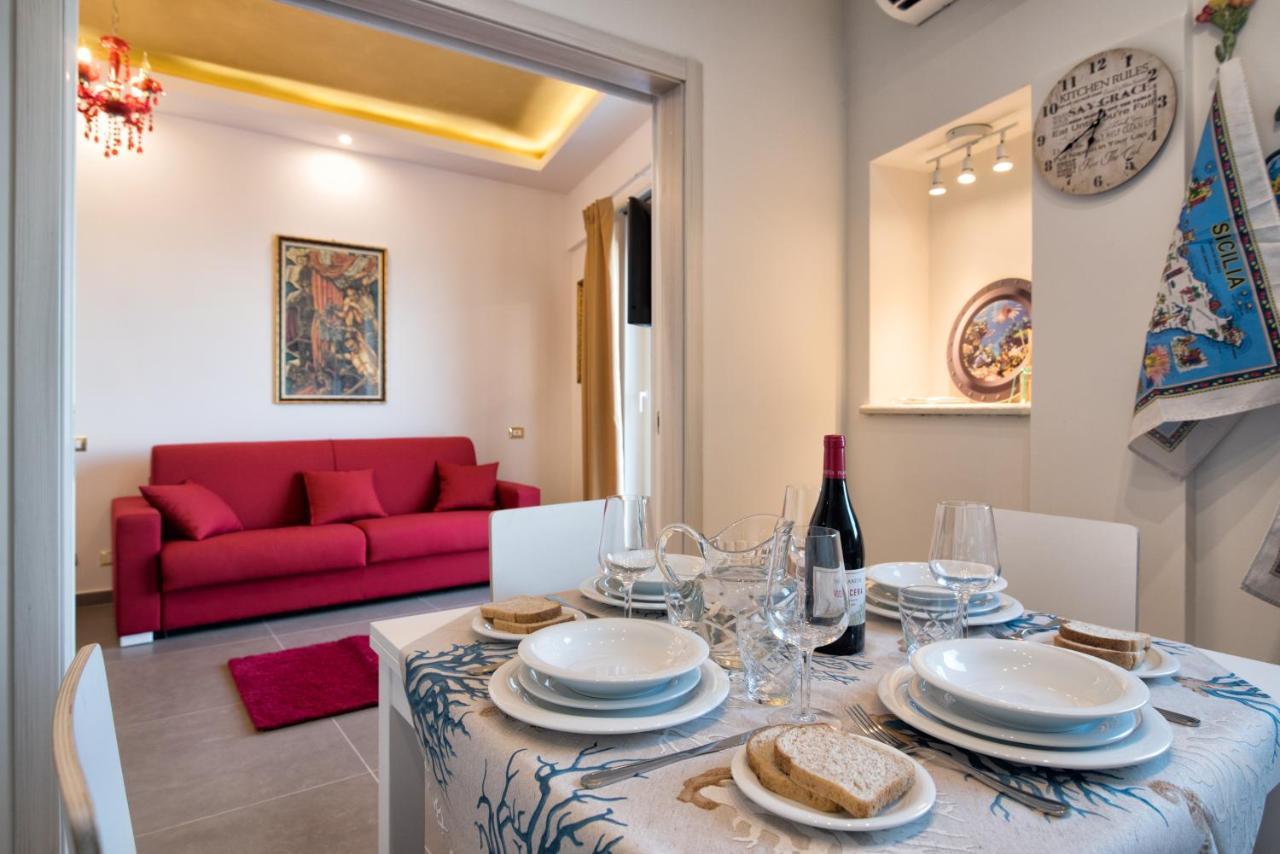 A Due Passi... Apartment Джардини Наксос Екстериор снимка